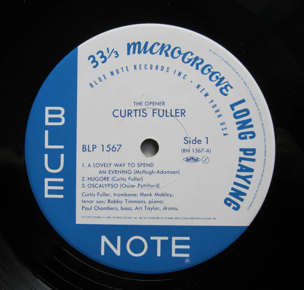 Curtis Fuller – The Opener (E/E) – LP, JP 1984, No OBI - Image 3