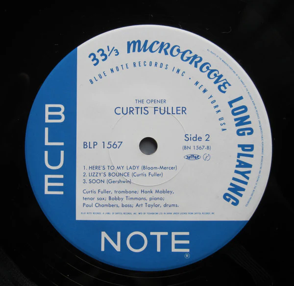Curtis Fuller – The Opener (E/E) – LP, JP 1984, No OBI - Image 4