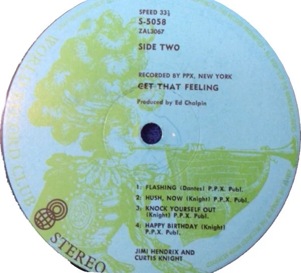 Jimi Hendrix, Curtis Knight – Get That Feeling (E/VG+) – LP, AU 1973 - Image 3