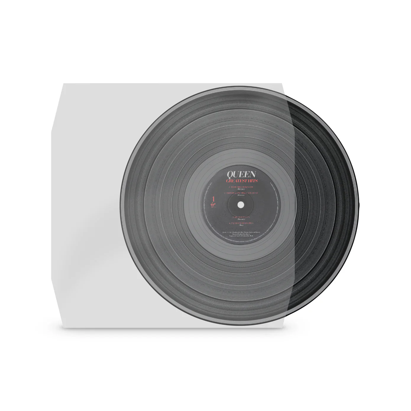 Cut Corner 12" Frosted Record Inner Sleeves - Anti-Static 90 Micron HDPE - Image 2