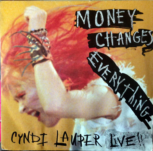 Cyndi Lauper – Money Changes Everything (VG+/VG+) – 12", AU 1985