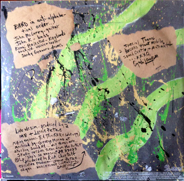 Cyndi Lauper – Money Changes Everything (VG+/VG+) – 12", AU 1985 - Image 2