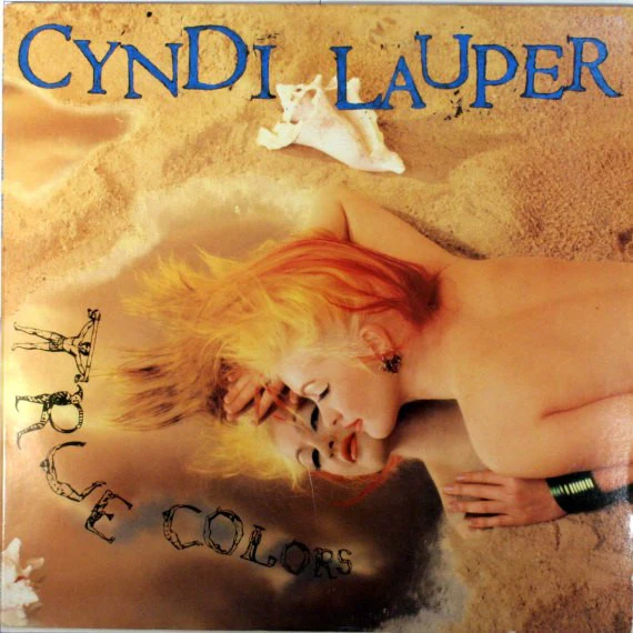 Cyndi Lauper – True Colors (VG+/VG+) – LP, UK 1986