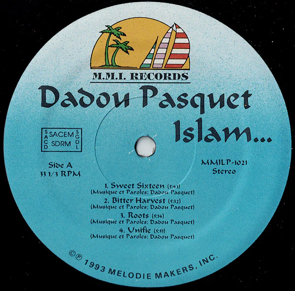 Dadou Pasquet – Islam... (VG+/VG+) – LP, 1993 - Image 3