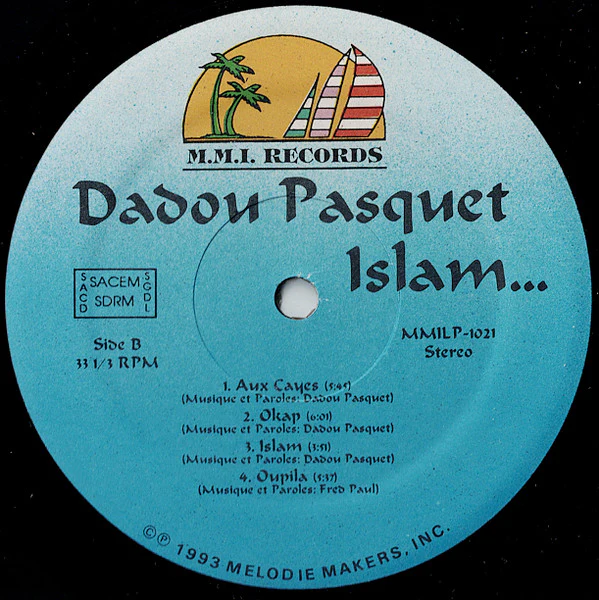 Dadou Pasquet – Islam... (VG+/VG+) – LP, 1993 - Image 4