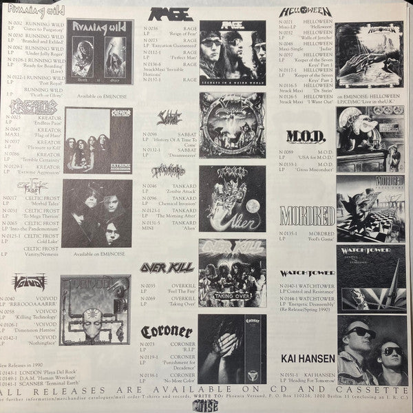 D.A.M. – Human Wreckage (VG+/VG+) – LP, DE 1989 - Image 6
