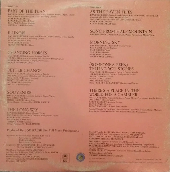 Dan Fogelberg – Souvenirs (VG+/VG+) – LP, US 1974 - Image 2
