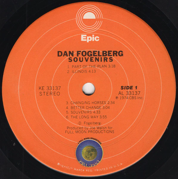 Dan Fogelberg – Souvenirs (VG+/VG+) – LP, US 1974 - Image 4