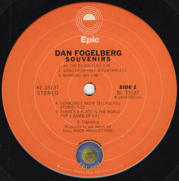 Dan Fogelberg – Souvenirs (VG+/VG+) – LP, US 1974 - Image 5