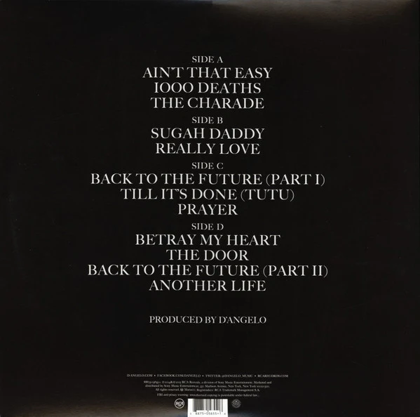 D'Angelo, The Vanguard – Black Messiah (M/E) – 2xLP, US 2015 - Image 3