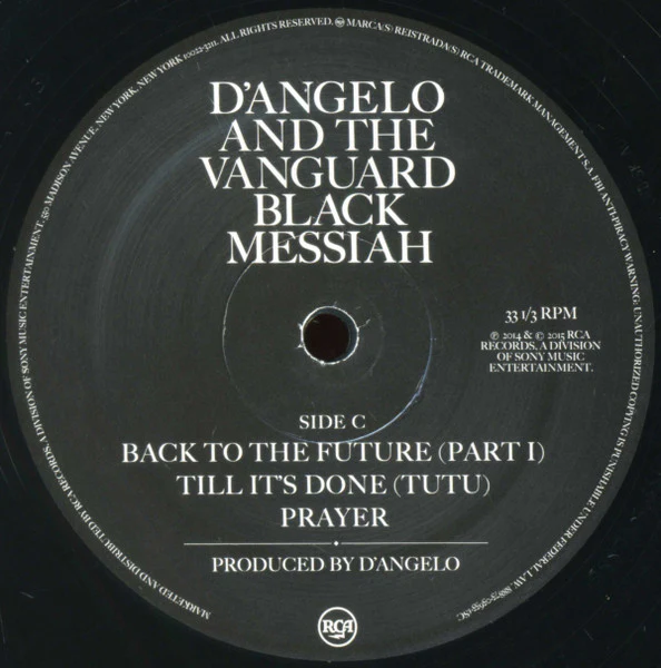 D'Angelo, The Vanguard – Black Messiah (M/E) – 2xLP, US 2015 - Image 6