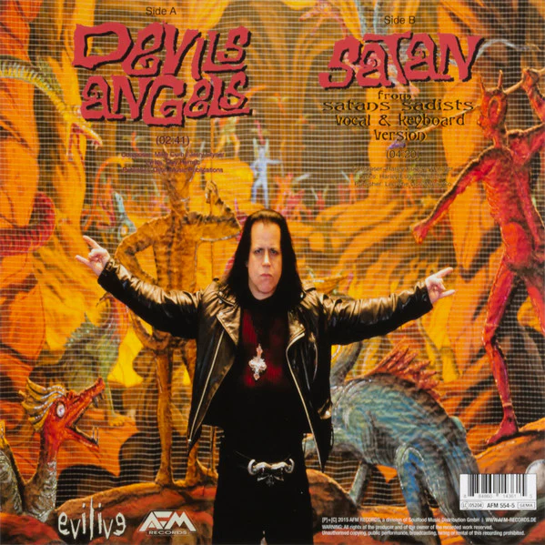 Danzig – Devils Angels (VG+/VG+) – 7", DE 2015 - Image 2