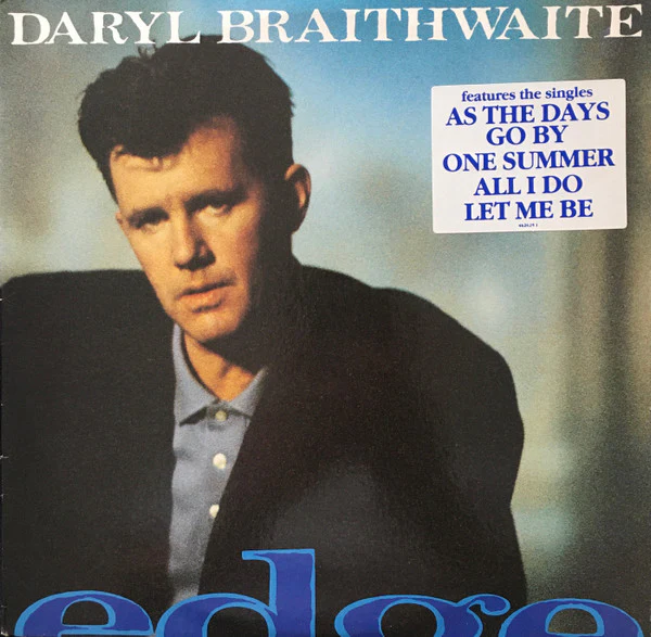 Daryl Braithwaite – Edge (VG+/VG+) – LP, AU 1988