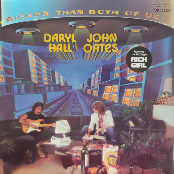 Daryl Hall & John Oates – Bigger Than Both Of Us (VG+/VG+) – LP, AU 1976