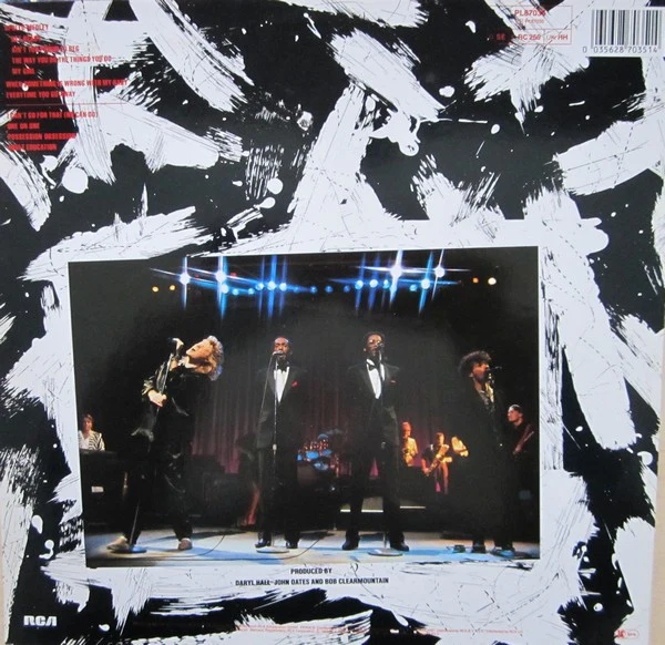 Daryl Hall & John Oates, David Ruffin, Eddie Kendricks – Live At The Apollo (VG/VG) – LP, EU 1985 - Image 2