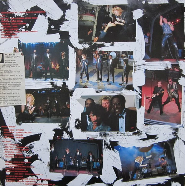 Daryl Hall & John Oates, David Ruffin, Eddie Kendricks – Live At The Apollo (VG/VG) – LP, EU 1985 - Image 4