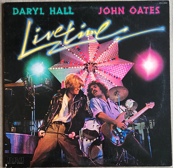 Daryl Hall & John Oates – Livetime (VG/VG+) – LP, US 1978