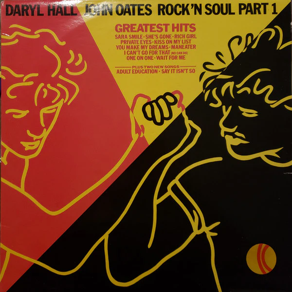 Daryl Hall & John Oates – Rock 'N Soul Part 1 (VG/VG+) – LP, AU 1984