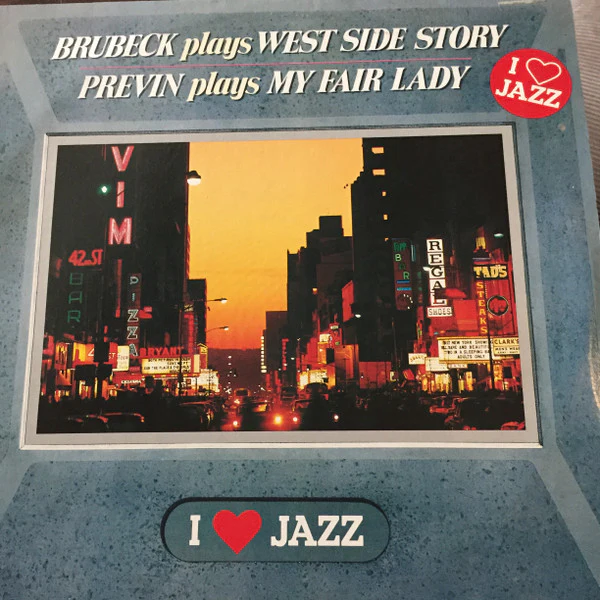 Dave Brubeck, André Previn – Brubeck Plays West Side Story / Previn Plays My Fair Lady (E/VG+) – LP, AU 1983