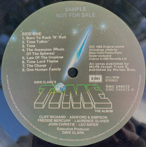 Dave Clark – Time (The Album) (VG+/VG+) – 2xLP, AU 1986 - Image 3