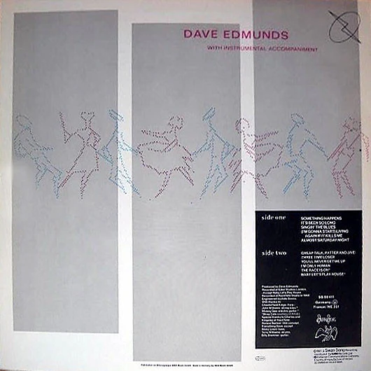 Dave Edmunds – Twangin... (VG+/VG+) – LP, DE 1981 - Image 2