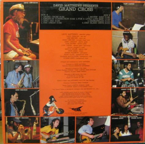 Dave Matthews, Grand Cross – Grand Cross (VG+/VG+) – LP, JP 1981, No OBI - Image 3
