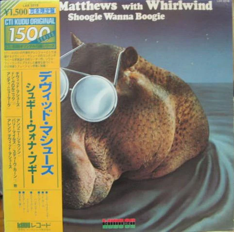 Dave Matthews, Whirlwind – Shoogie Wanna Boogie (VG+/VG+) – LP, JP 1979, With OBI