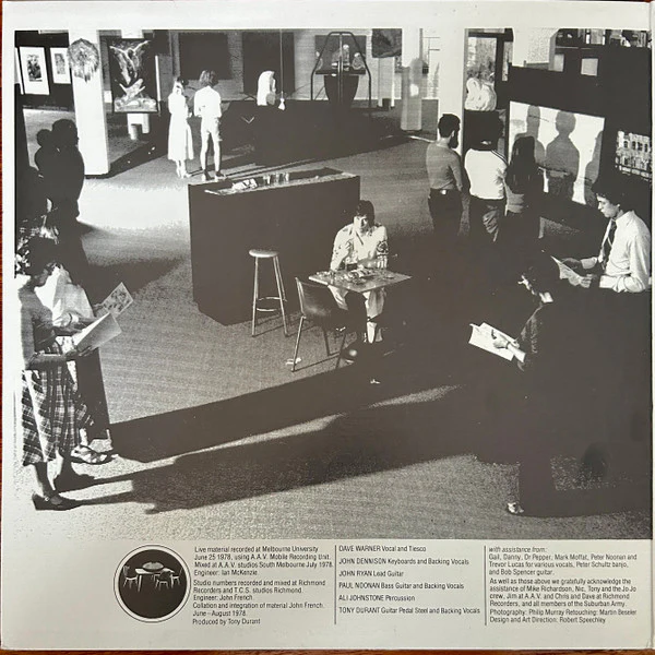 Dave Warner's From The Suburbs – Mug's Game (E/E) – LP, AU 1978 - Image 3