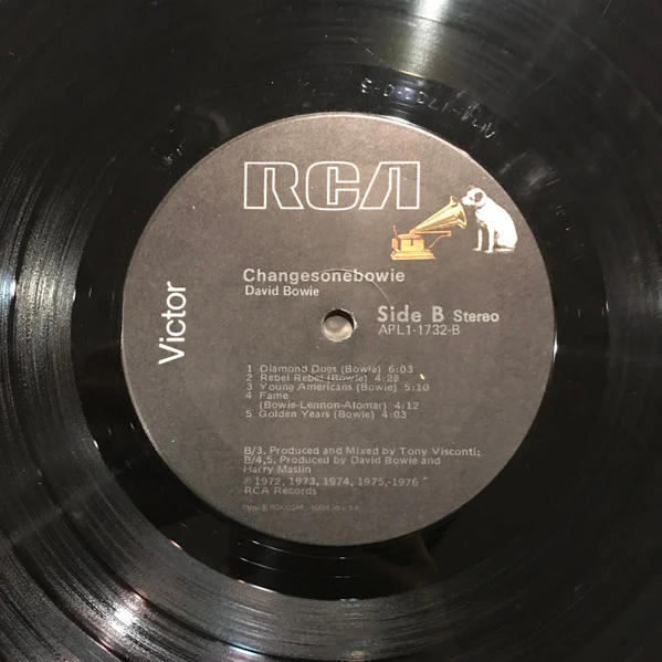 David Bowie – ChangesOneBowie (VG/VG+) – LP, US 1976 - Image 4