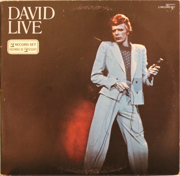 David Bowie – David Live (G+/G+) – 2xLP, CA