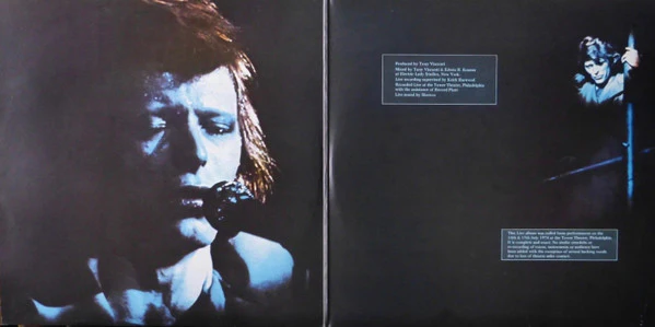 David Bowie – David Live (G+/VG) – 2xLP, AU - Image 2