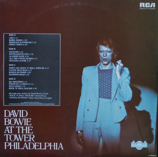 David Bowie – David Live (G+/VG) – 2xLP, AU - Image 3