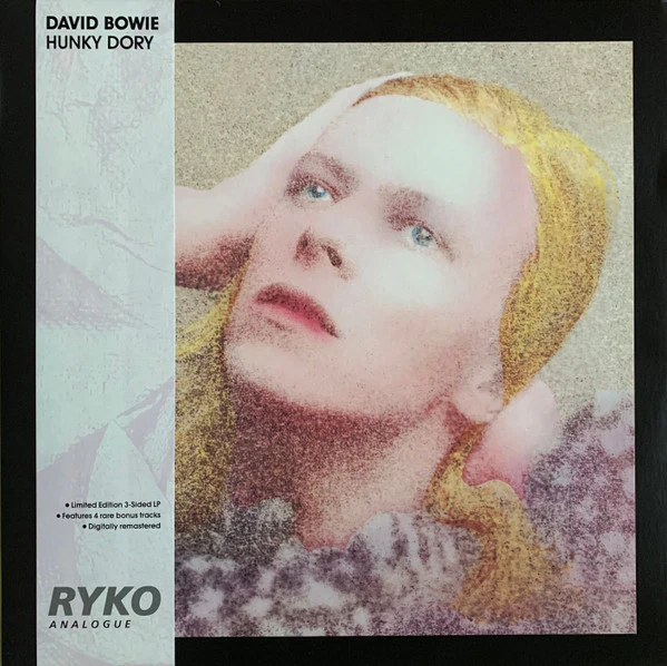 David Bowie – Hunky Dory (VG+/VG+) – LP, US 1990