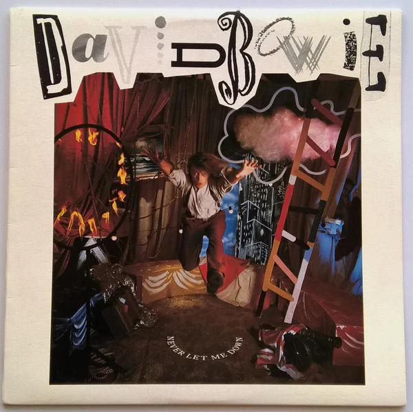 David Bowie – Never Let Me Down (VG+/VG+) – LP, AU 1987