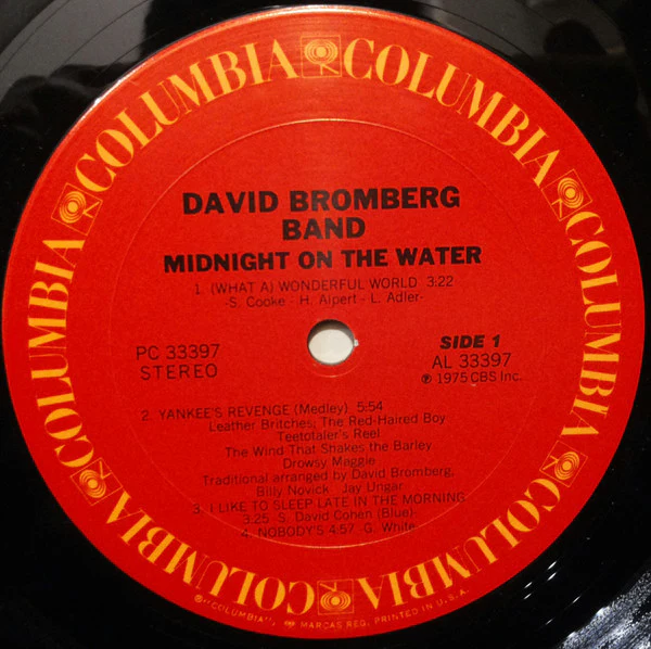 David Bromberg Band – Midnight On The Water (VG/VG+) – LP, US 1975 - Image 3