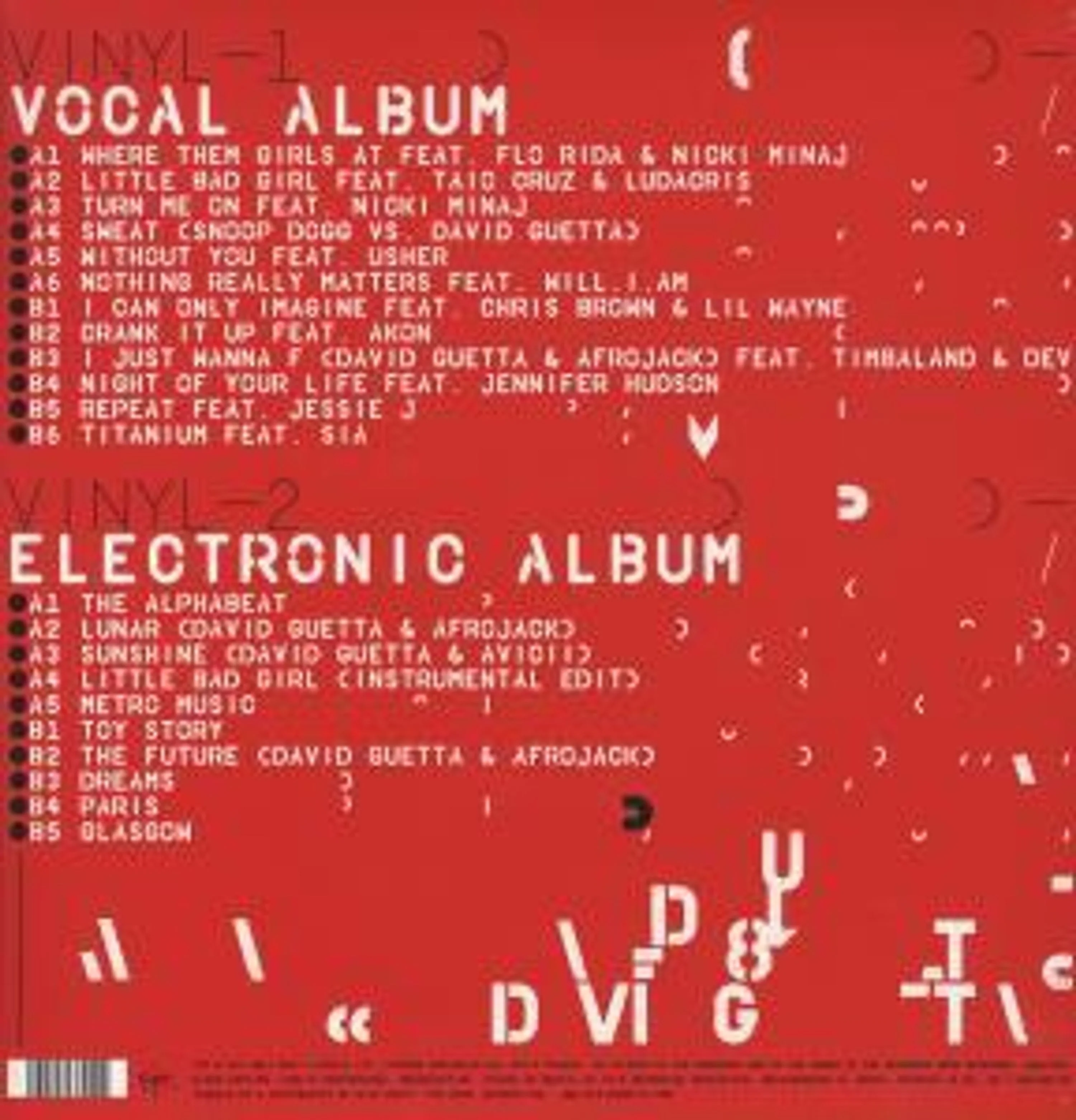 David Guetta – Nothing But The Beat (2xLP) - Image 2