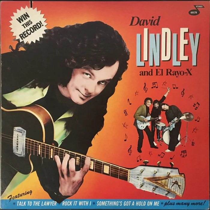 David Lindley And El Rayo-X – Win This Record! (VG+/VG+) – LP, AU 1982