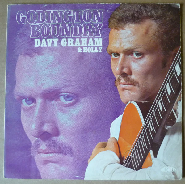 Davy Graham, Holly Gwyn – Godington Boundry (VG+/VG+) – LP, UK 1970