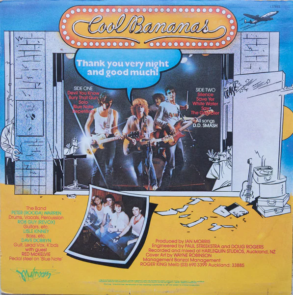 DD Smash – Cool Bananas (VG+/VG) – LP, AU 1982 - Image 2