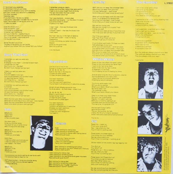 DD Smash – Cool Bananas (VG+/VG) – LP, AU 1982 - Image 8