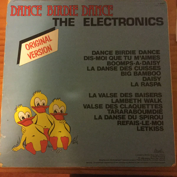 De Electronica's – Dance Birdie Dance (VG+/VG+) – LP, AU 1980 - Image 2