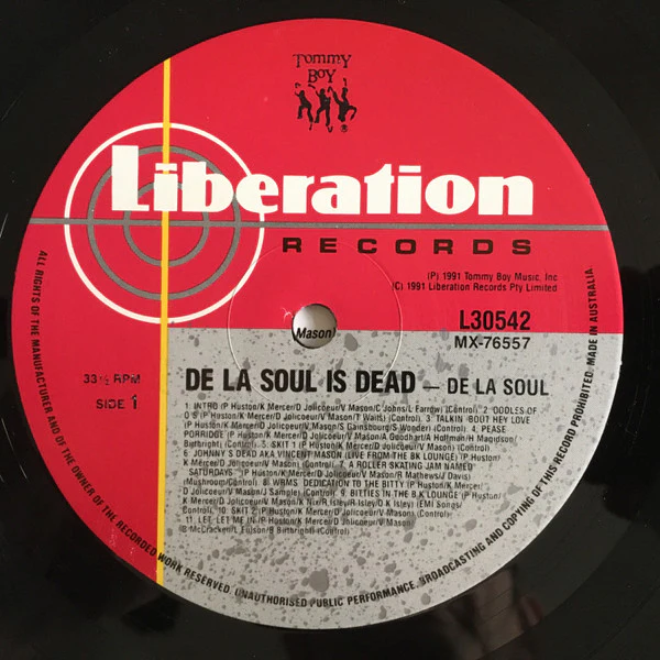 De La Soul – De La Soul Is Dead (VG/VG+) – LP, AU 1991 - Image 5