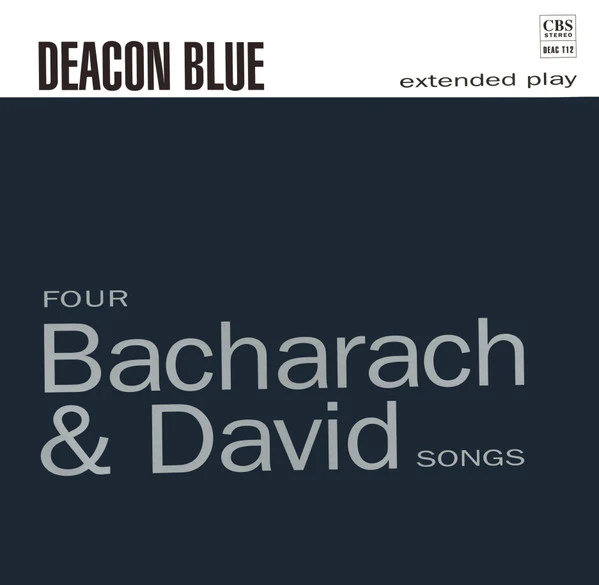 Deacon Blue – Four Bacharach & David Songs (VG+/VG+) – 12", UK 1990