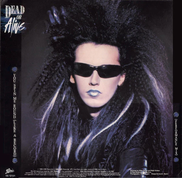 Dead Or Alive – You Spin Me Round (Like A Record) (Murder Mix) (VG/VG) – 12", AU 1985 - Image 2