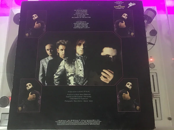 Dead Or Alive – Youthquake (VG+/VG+) – LP, AU 1985 - Image 2