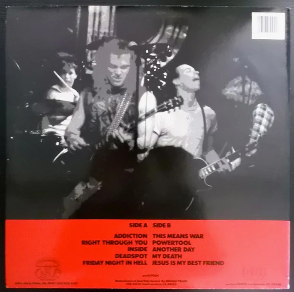 Deadspot – Adios Dude (VG+/VG+) – LP, US 1988 - Image 2