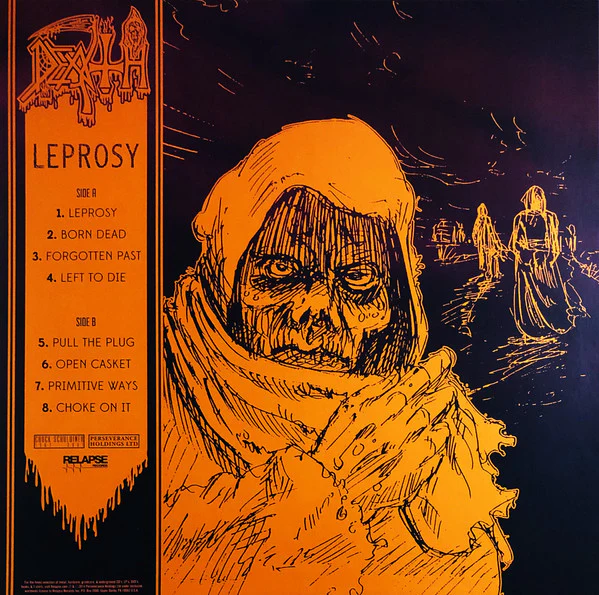 Death – Leprosy (VG+/E) – LP, Worldwide 2020 - Image 2