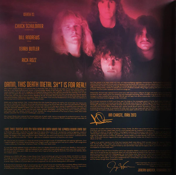 Death – Leprosy (VG+/E) – LP, Worldwide 2020 - Image 6