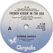 Deborah Harry – French Kissin’ In The USA (VG+/Generic) – 7", AU 1986