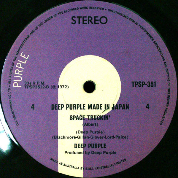 Deep Purple – Made In Japan (VG/VG+) – 2xLP, AU 1972 - Image 9